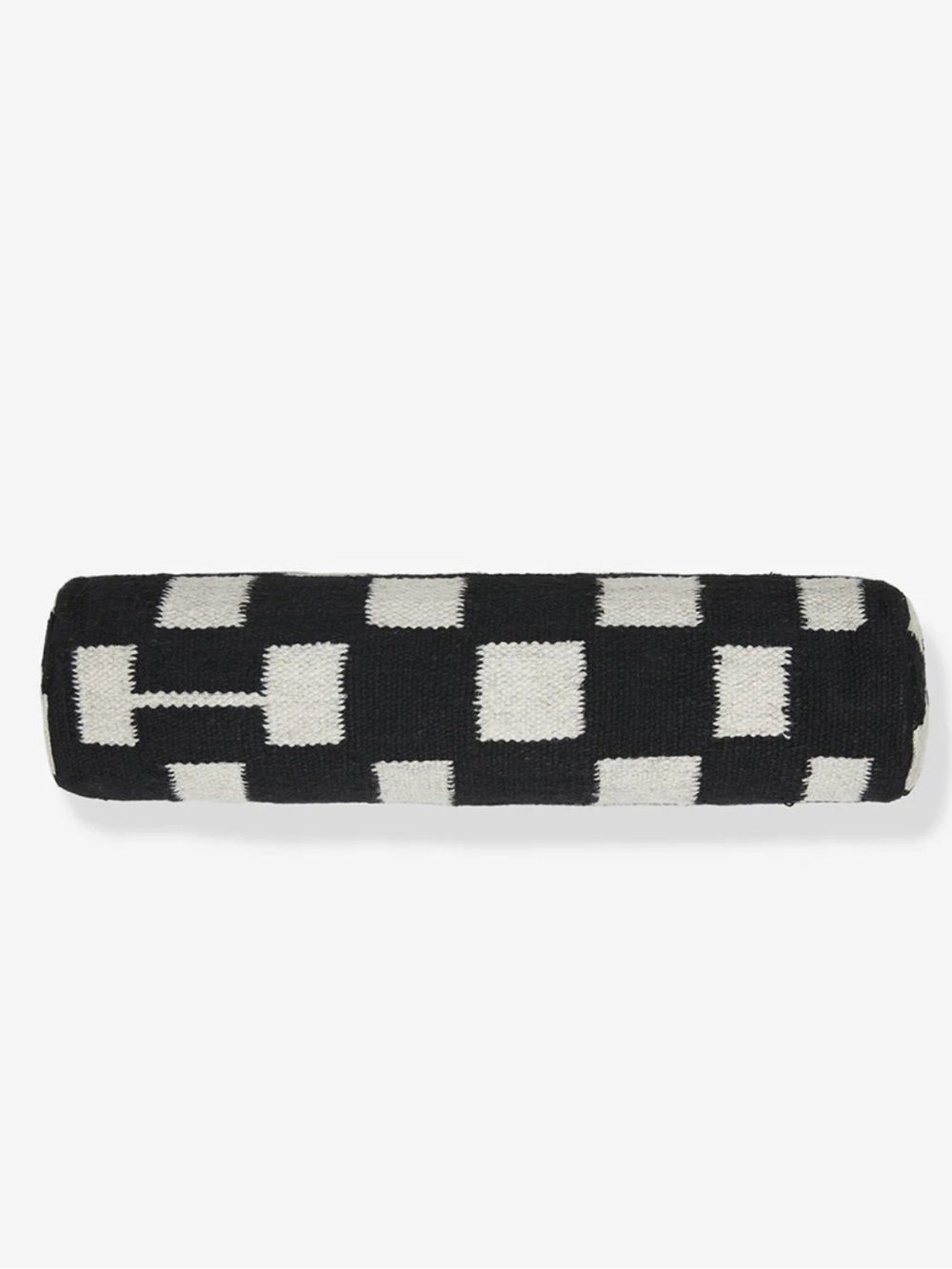 Lulu and Georgia Sarah Sherman Samuel Irregular Checkerboard Bolster Pillow